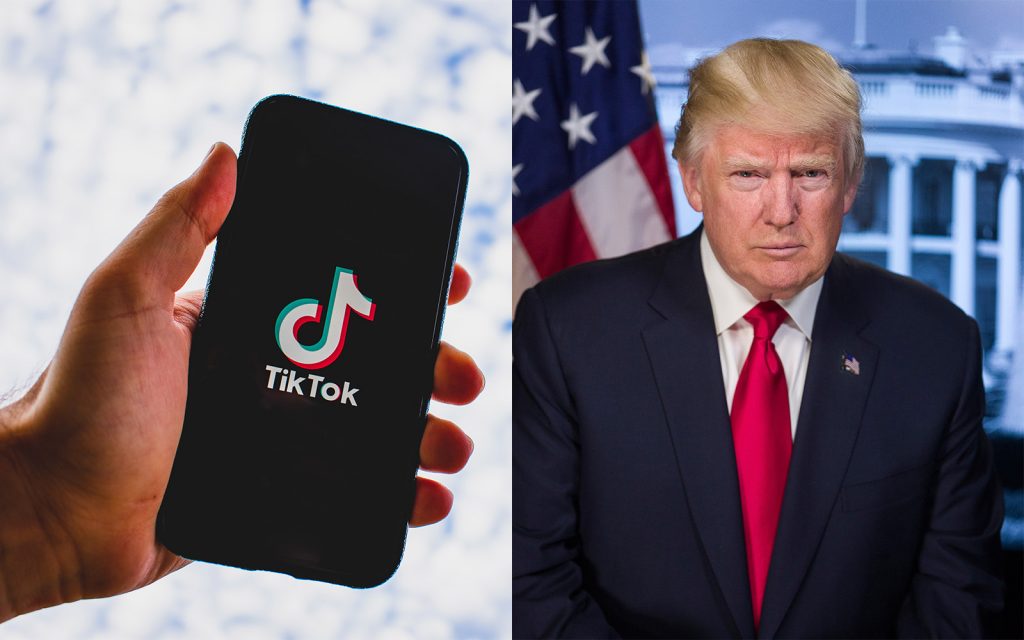 TikTok K-pop Trump